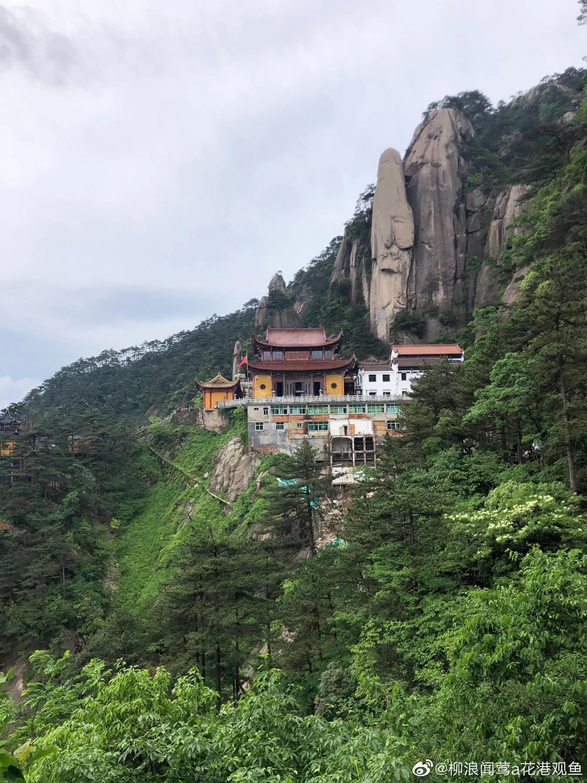 九华山风景图片高清美图,九华山拍照写真