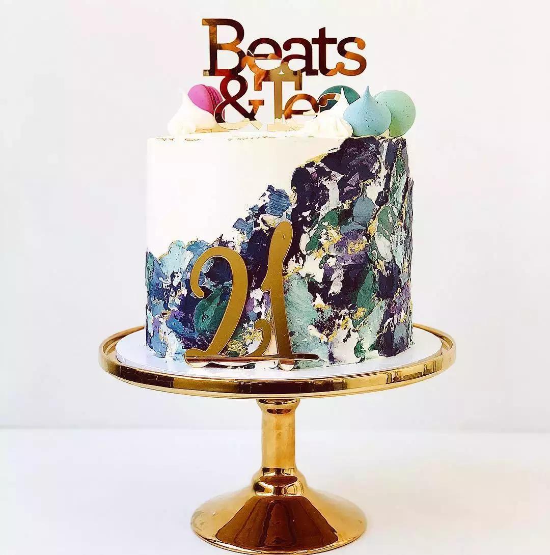 蛋糕好看复古可爱做法,艺术蛋糕创意制作视频