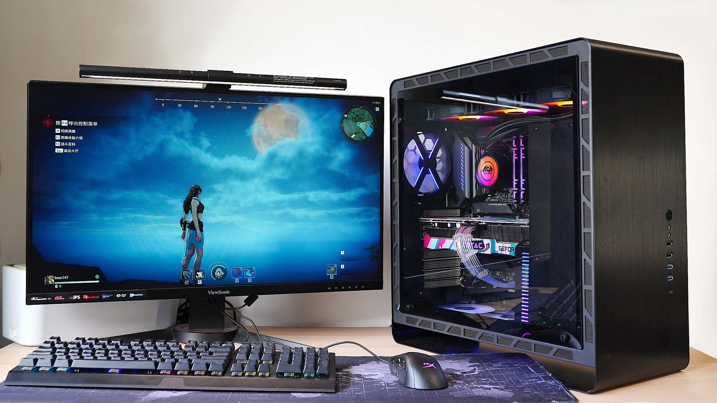 黑硬的外壳，粉嫩的内芯，全能型PC畅玩《永劫无间》的江湖世界