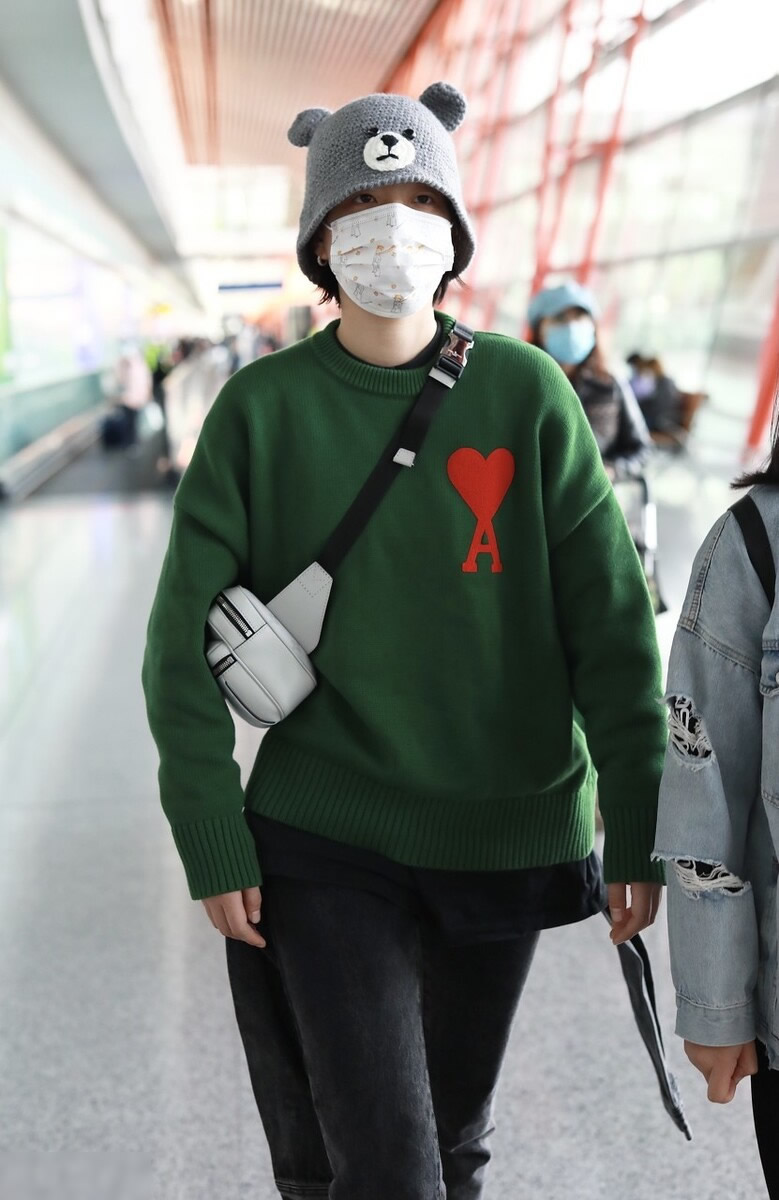 薄毛线帽很长怎么戴好看,毛线帽普通帽子怎么戴好看