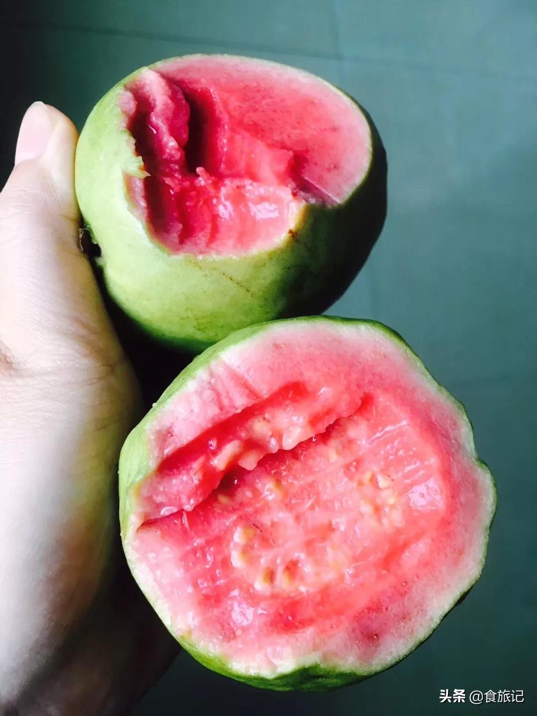 正宗又甜又脆红心芭乐,芭乐软糯香甜5斤