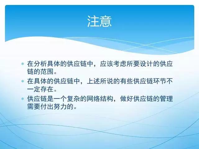ppt供应链管理技巧,供应链管理方法和建议ppt