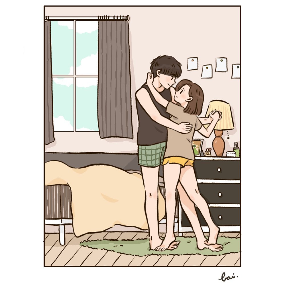 最温馨的情侣小漫画,温馨情侣漫画