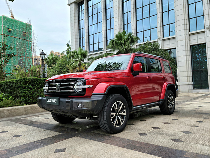 坦克300四驱suv实地越野路况表现,坦克300越野车穿越视频