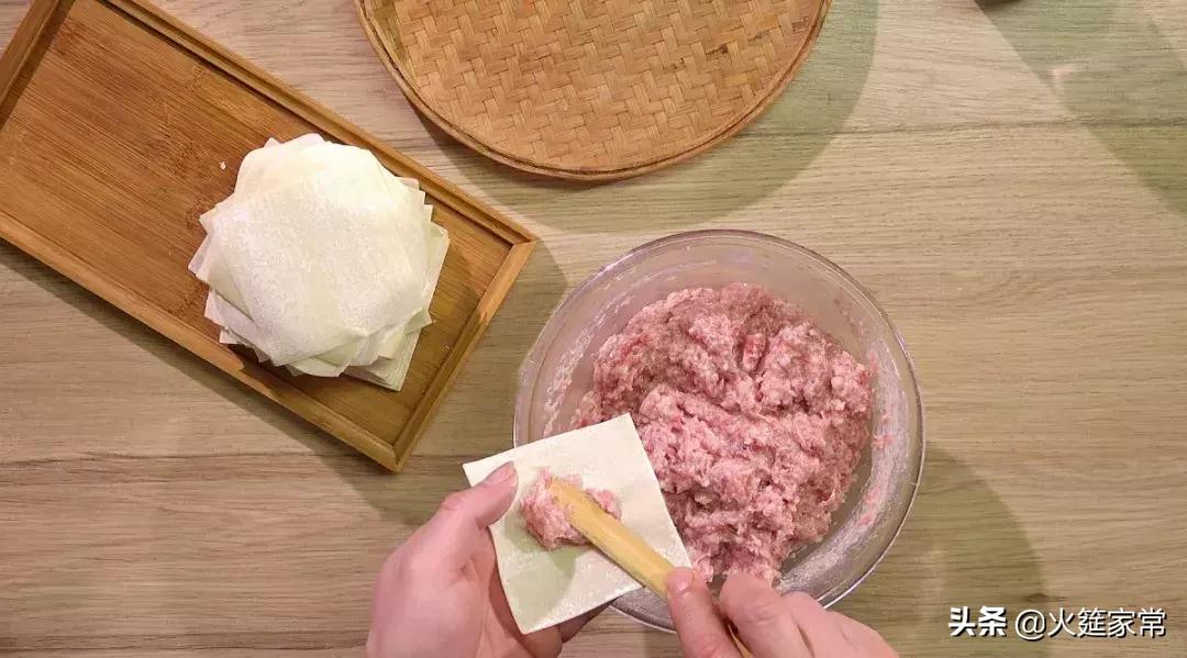 火哥抄手馅做法,四川红油云吞的做法