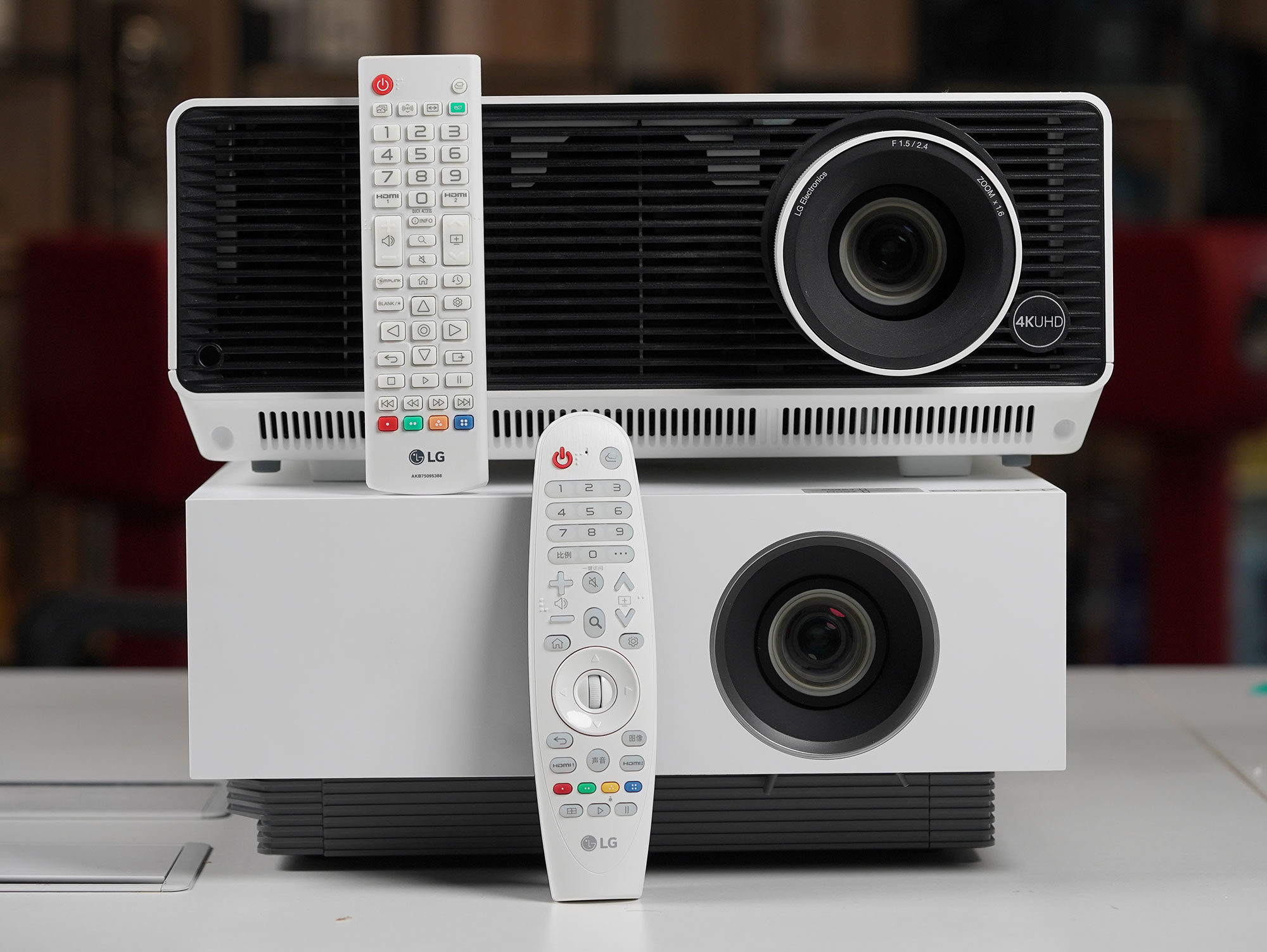 lg智能bu50高亮4k激光投影机,6500流明激光投影机