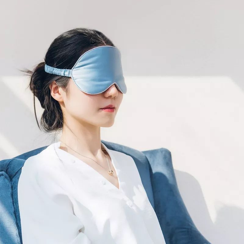 睡眠眼罩推荐真丝,眼罩遮光睡眠舒适真丝眼罩