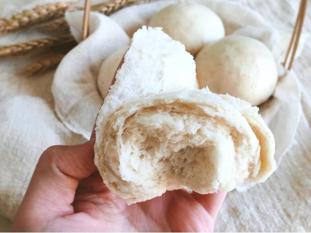 自己蒸的馒头有嚼劲不蓬松,自己蒸的馒头有点粘是怎么回事