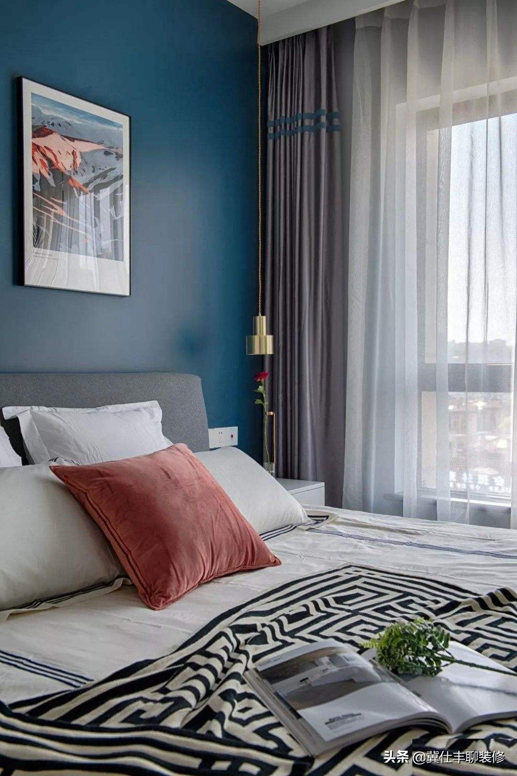 高颜值床头吊灯分享,2021最漂亮卧室床头吊灯