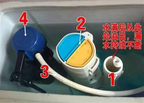 抽水马桶漏水怎么维修图解,福旺达抽水马桶长期漏水怎么修理