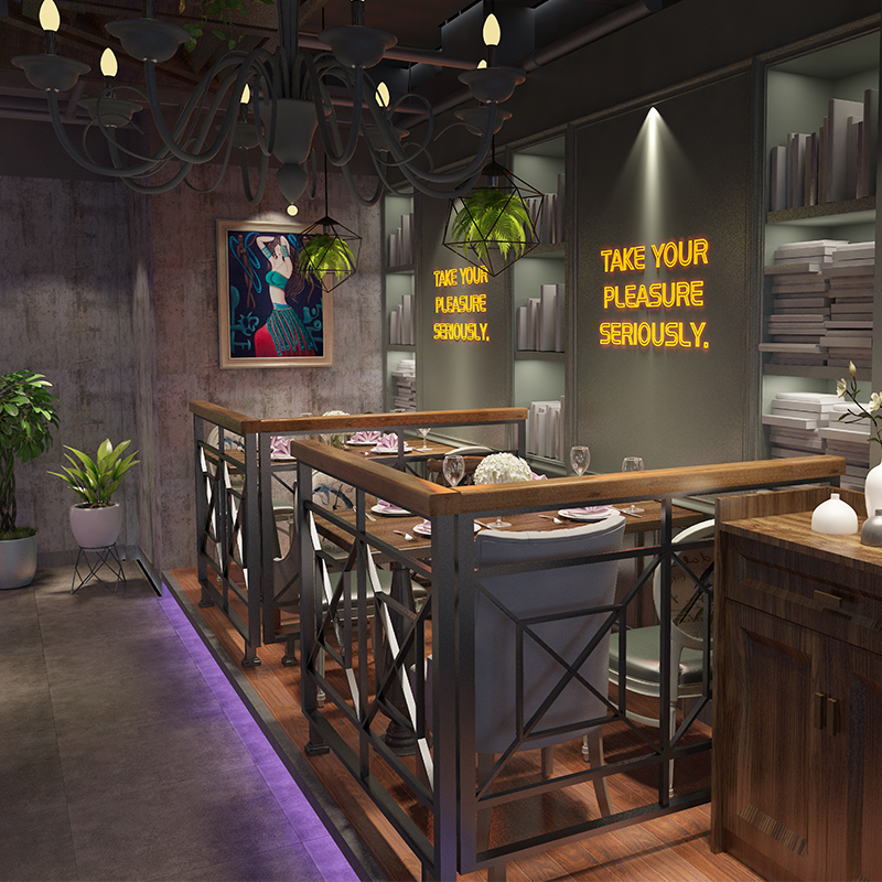 给餐厅加点气氛,餐厅隔断最简单最实惠的方法