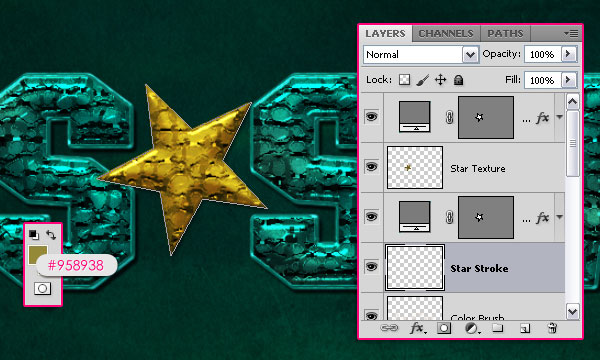 photoshop创建3d文字,photoshop制作亮金色字体