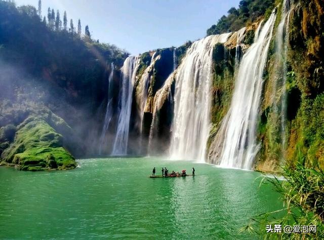罗平九龙瀑布简介,旅行罗平九龙瀑布风景