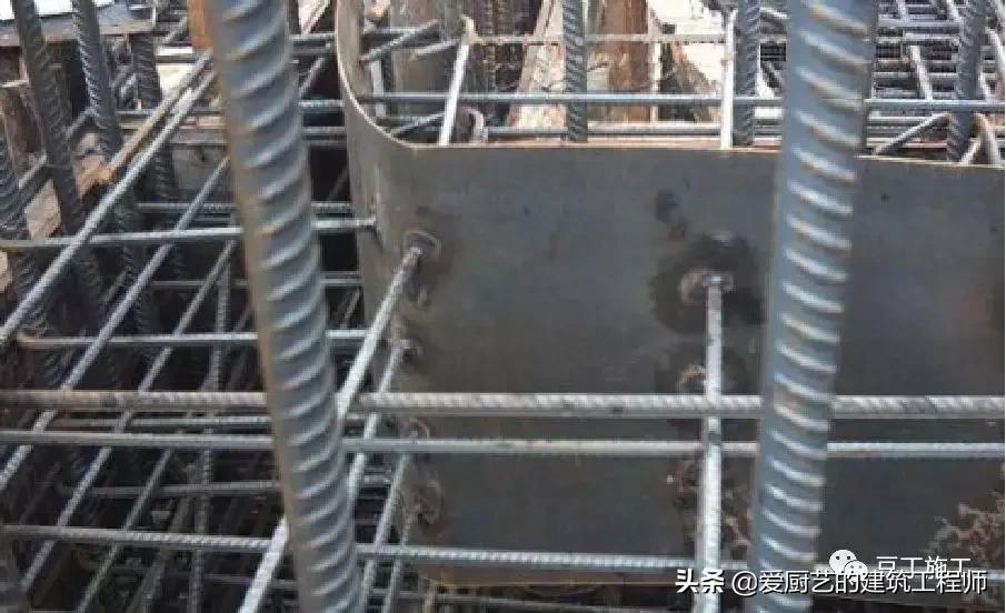 止水钢板转角处怎么施工,后浇带止水钢板转角做法