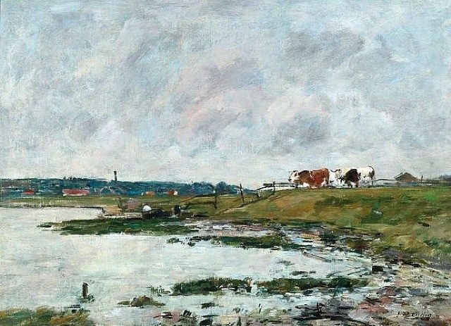 学赏画(48补)天空之王——印象派绘画大师EugeneBoudin简介