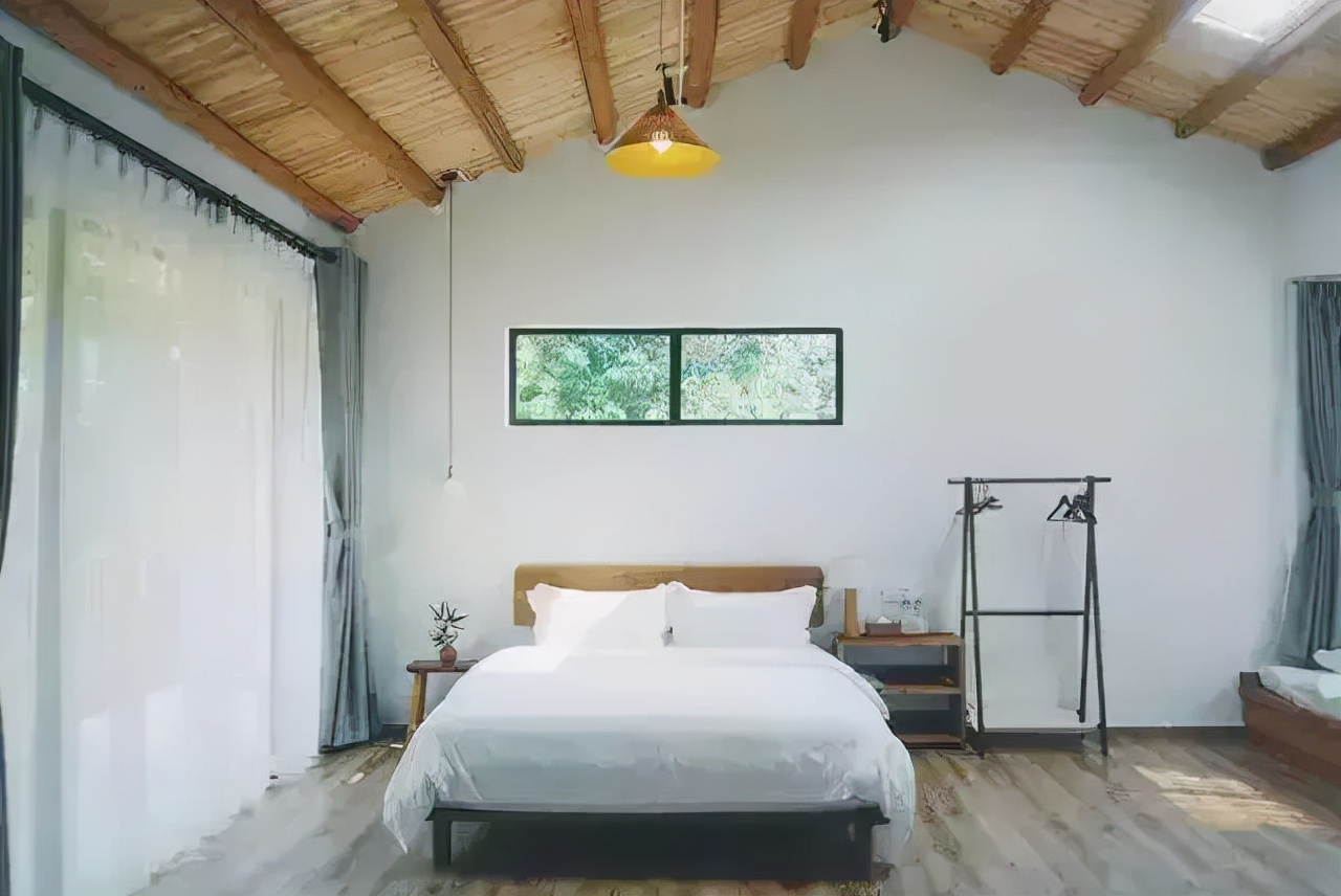 广州从化山野间隐奢桃源民宿，诗意野趣手作做个小木匠丨菁木山舍