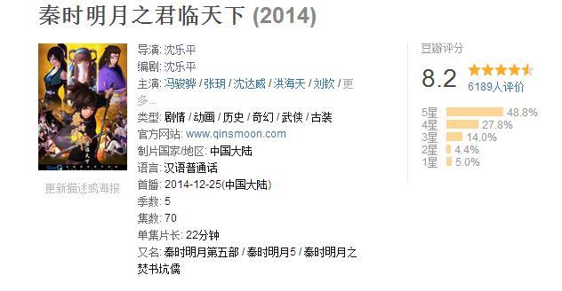 为什么《秦时明月》是国漫的领头羊?