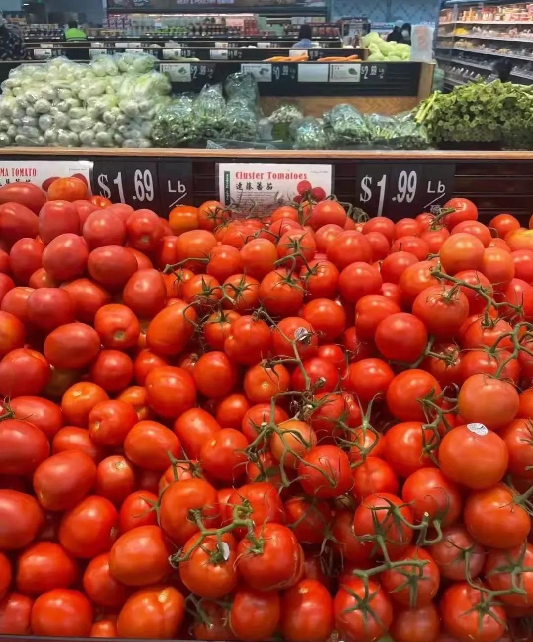 美国蔬菜海鲜价格,通货膨胀美国数据