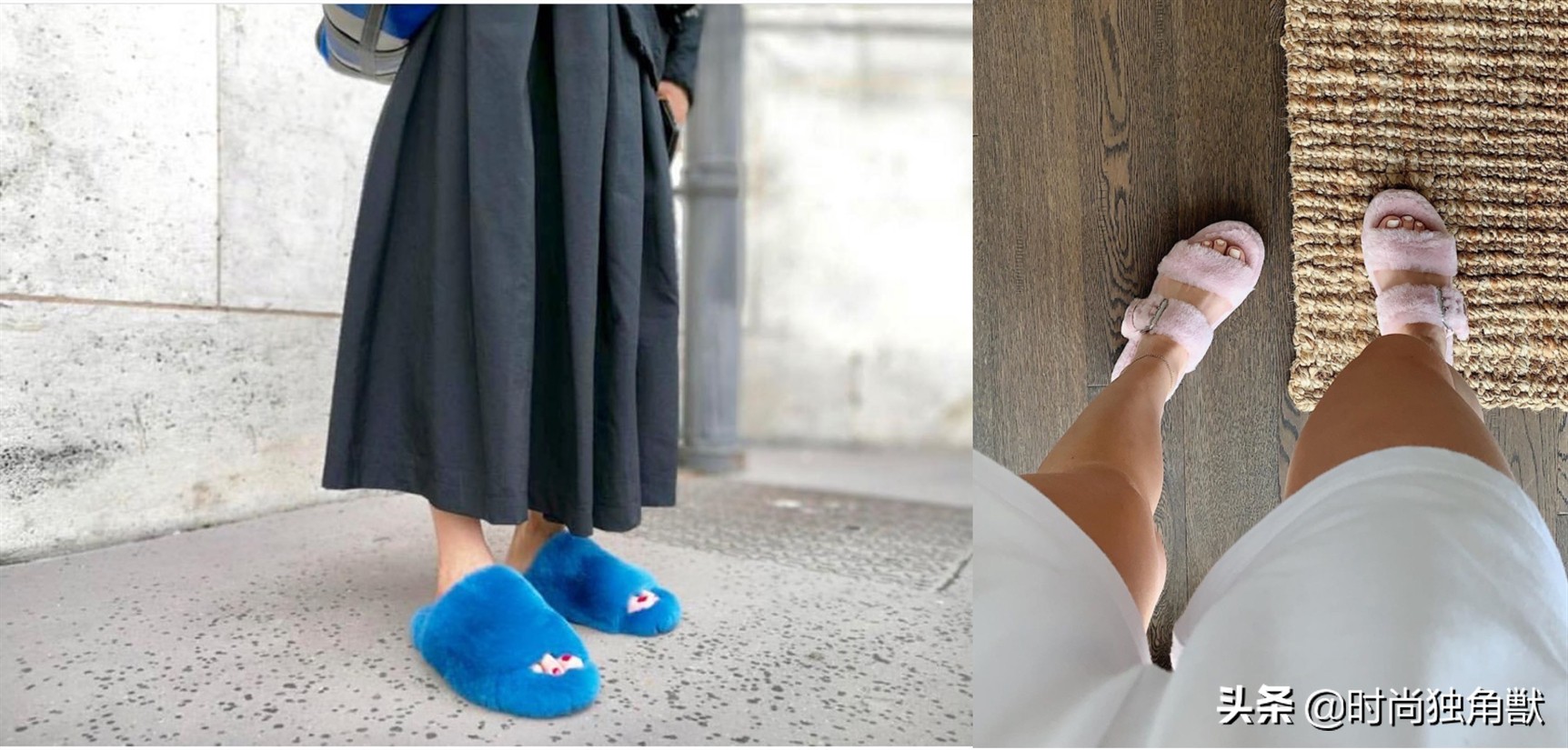 冬季温暖毛绒穿搭既少女又软萌,让秋冬内搭也穿出时髦感
