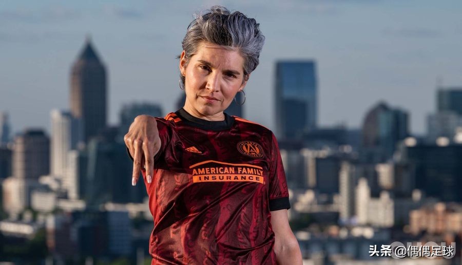 亚特兰大21-22新赛季球衣,亚特兰大客场球衣照片