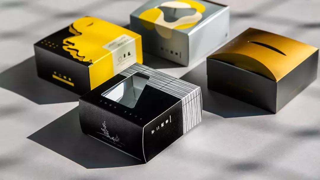 月饼礼盒港风包装设计图,月饼礼盒包装设计