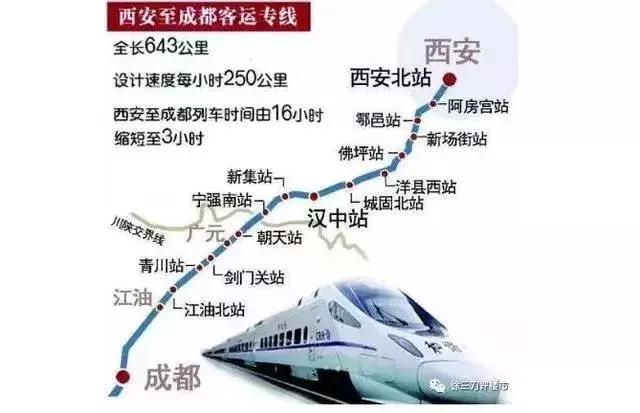 西成高铁广汉段,西成高铁广汉停吗