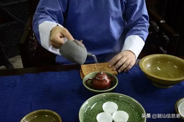潮汕工夫茶的七个步骤冲泡法,潮汕工夫茶的冲泡过程视频讲解