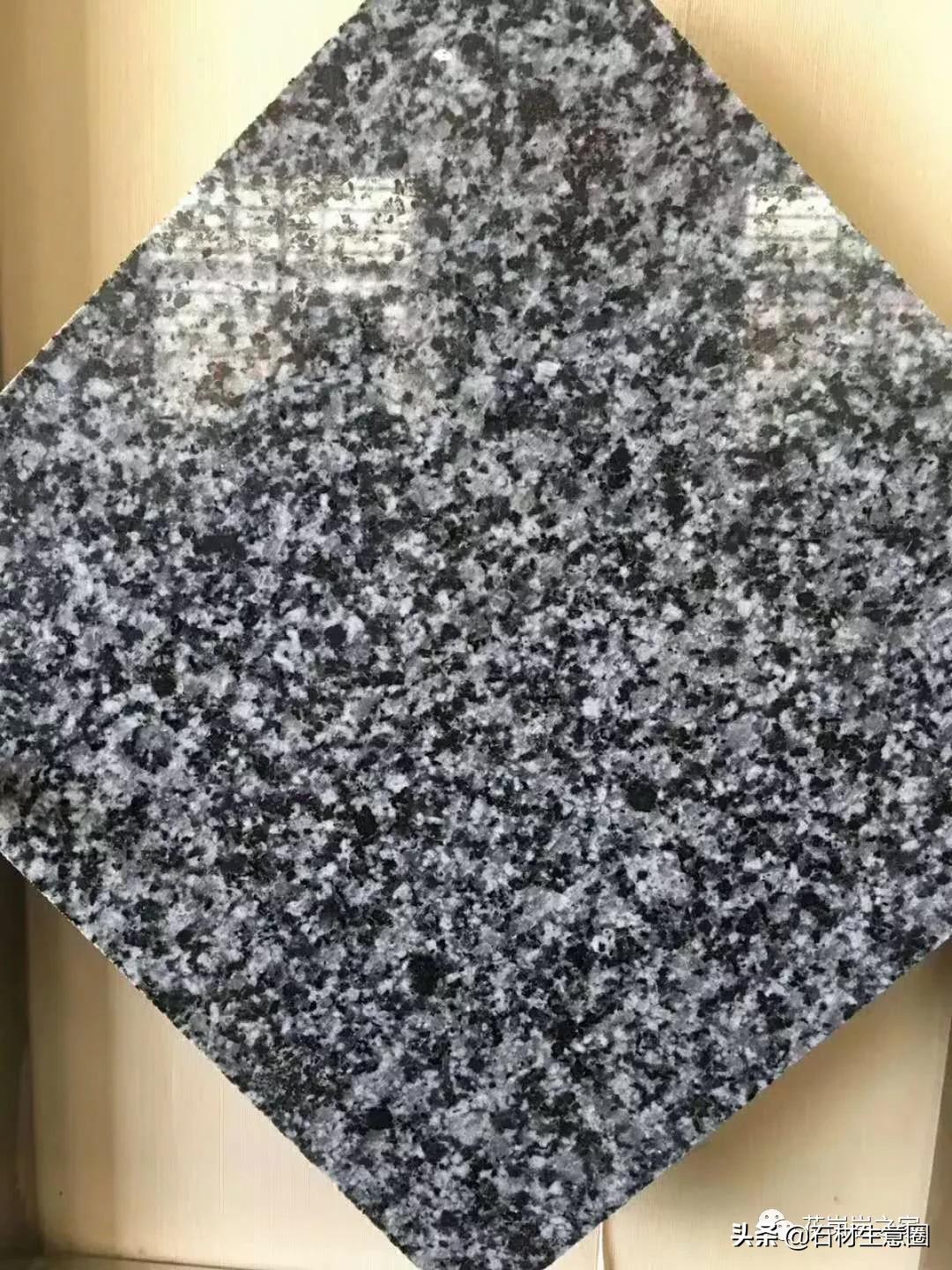 黑色花岗岩辐射大吗,深褐色花岗岩石材