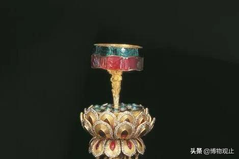 铜质藏传法器五股金刚,藏传佛教法宝图