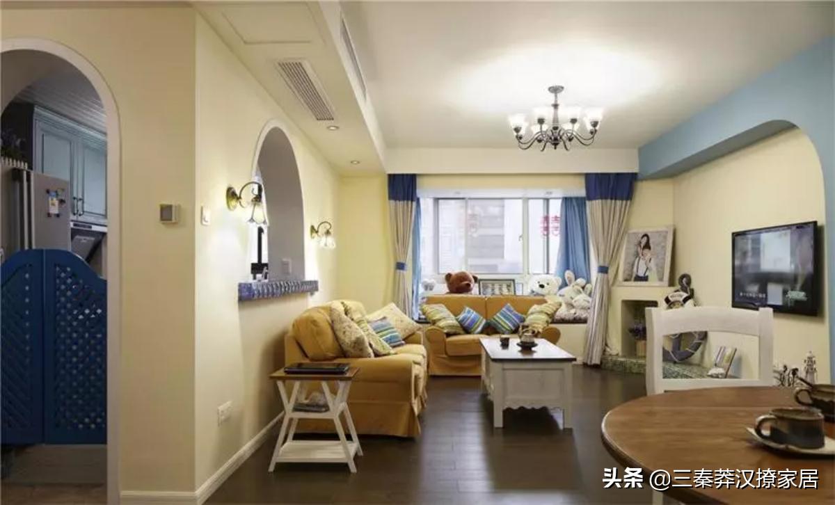 地中海家居风：来自大洋彼岸的浪漫！把碧海蓝天“装”到家