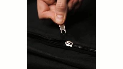 衣服拉链头坏了各种修复方法,拉链坏了一根吸管就能搞定