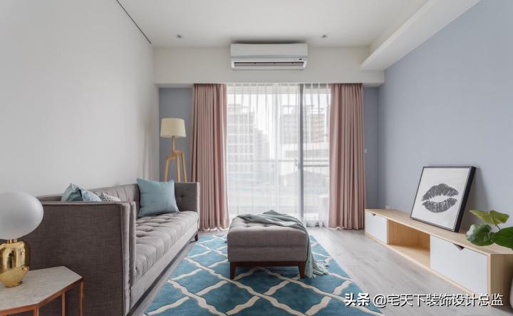 小户型家装室内设计轻奢,台式风装修设计案例