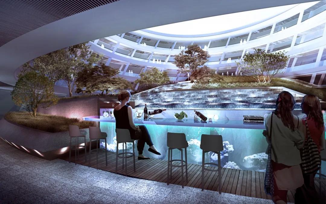 太平鸟时尚中心景观设计,自由的鸟巢