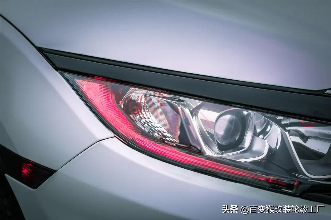 思域最新颜色改色,思域亮黑改色