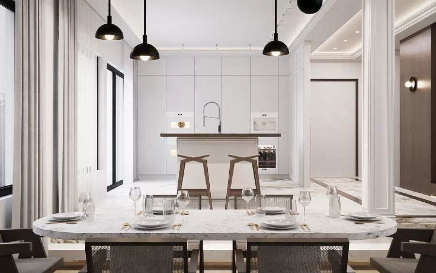 现代轻奢家居空间设计思路,最让人惊艳的家居设计