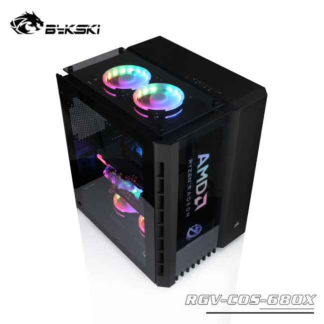 amd水冷游戏电脑,bykski一体显卡水冷评测