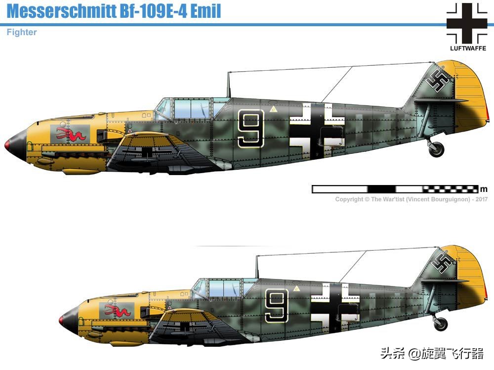 夹在E系列和G系列中的德国Bf-109F系列战斗机，同样相当出色