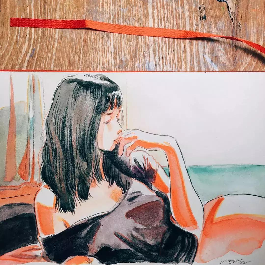 不务正业、跳钢管舞的她靠画羞羞画撩到46万粉丝,画作撩性格酷