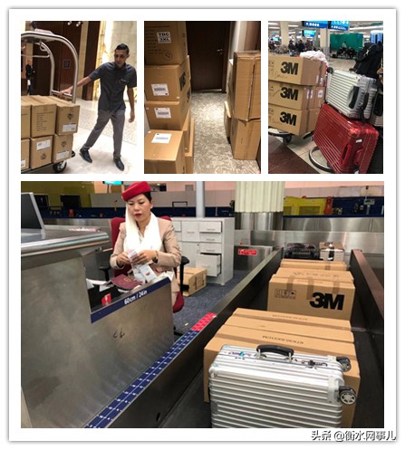 物资紧缺，衡水小伙儿从迪拜背回几千副口罩，全数捐赠