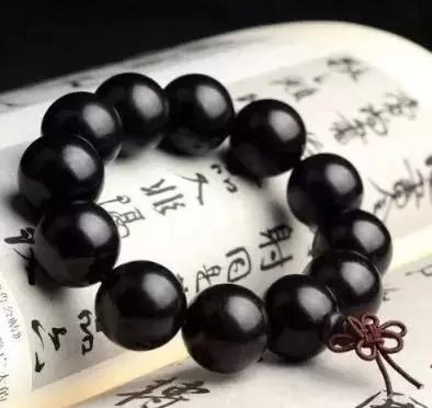 盘黑了的文玩手串,文玩手串小叶紫檀手串
