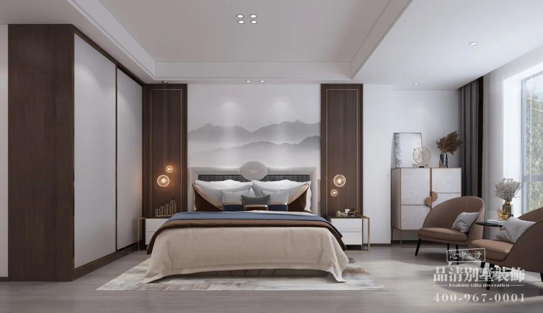 常州别墅装饰｜350㎡新中式守护内心的那一寸的宁静