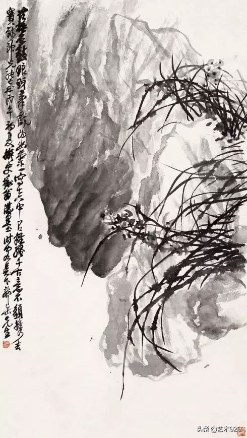 国画兰花的画法太棒了简单易学,泰国兰花绘画技法