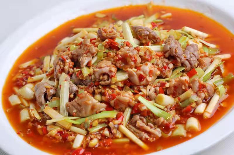 四川火爆腰花15秒,自贡火爆泡椒猪肝