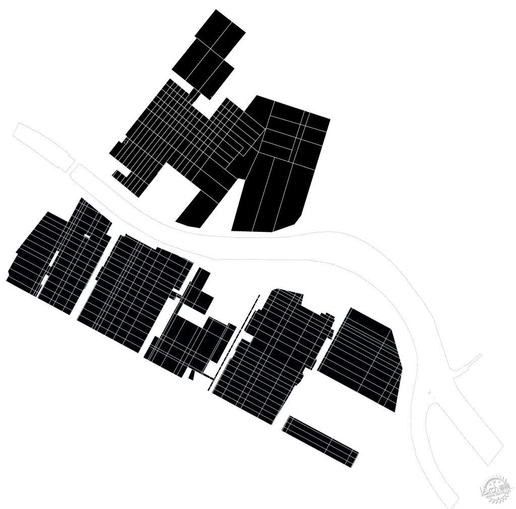 砖墙、烟囱与老旧的机器，遮不住河岸的水波光亮