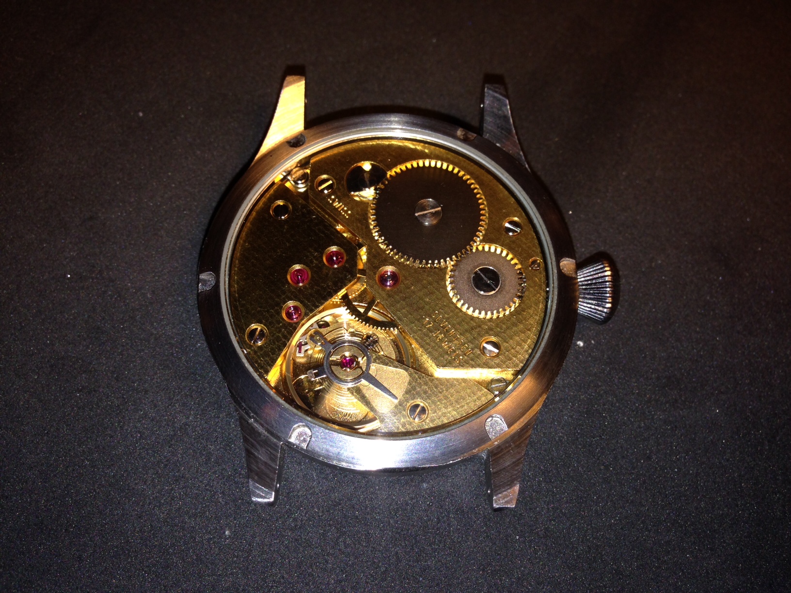 看看老外DIY机械手表