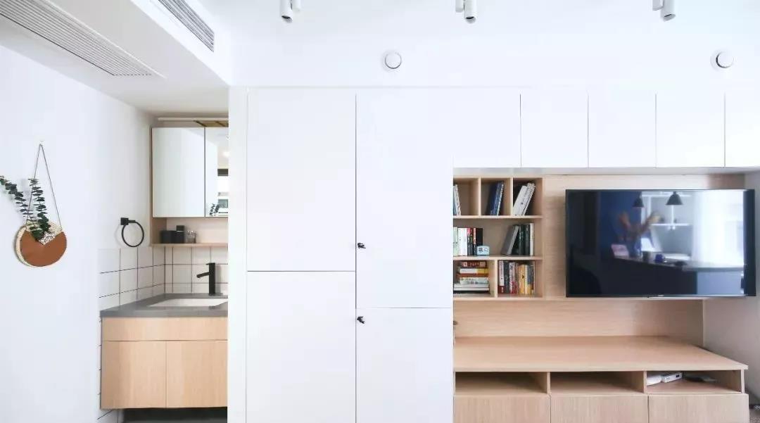 48平小户型一厨一卫,超强收纳小户型