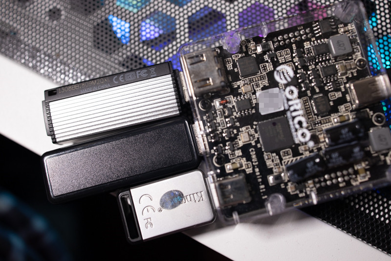 orico透明usb3.0集线器,oricotypec多功能集线器