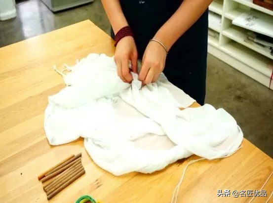 自己做植物扎染,茶叶草木染教程视频