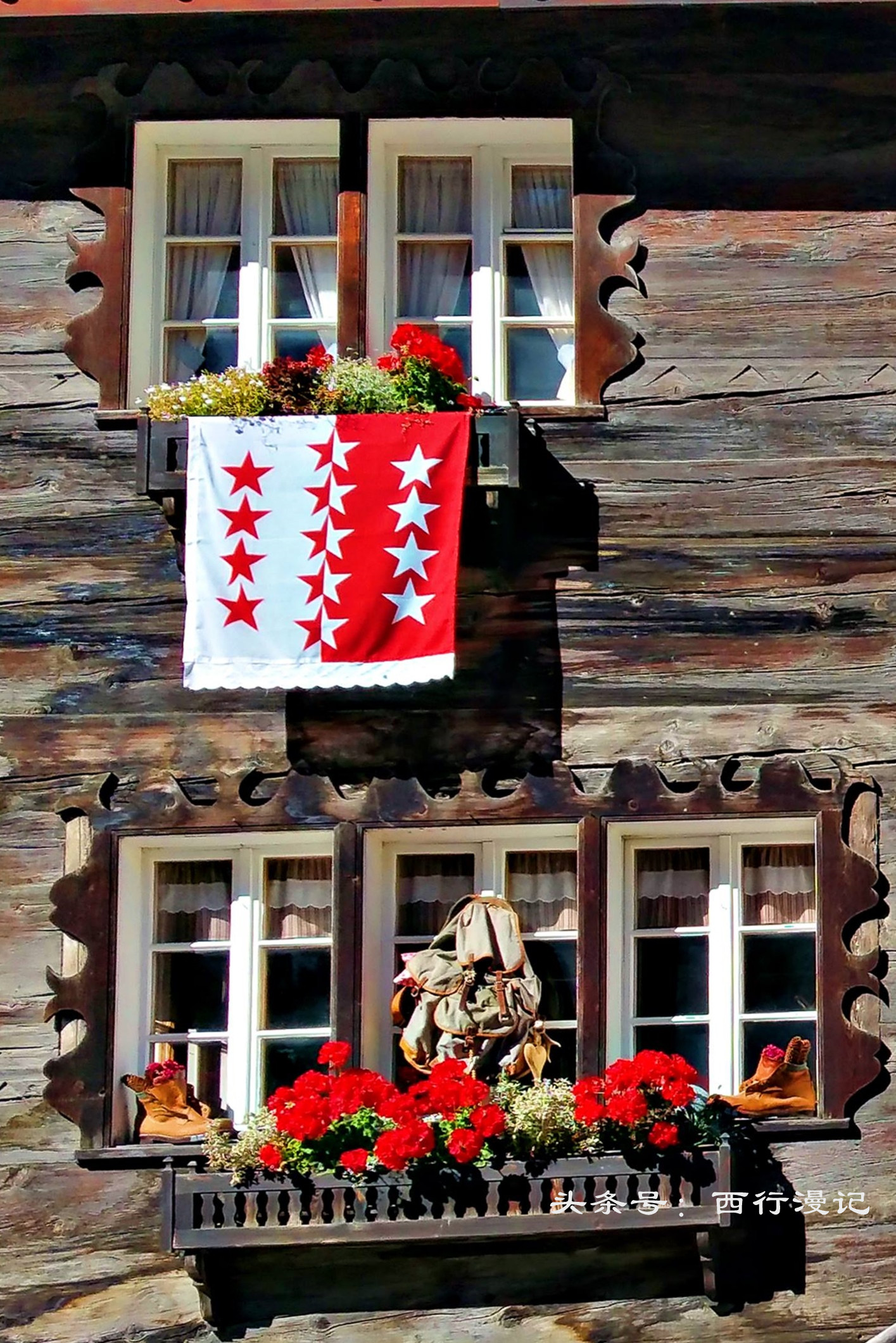 瑞士风景绝美的山,瑞士绝美的山村风光