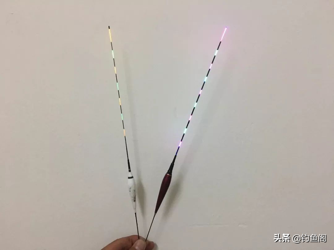 夜钓浮漂没有顿口直接上顶,夜钓看不见浮漂